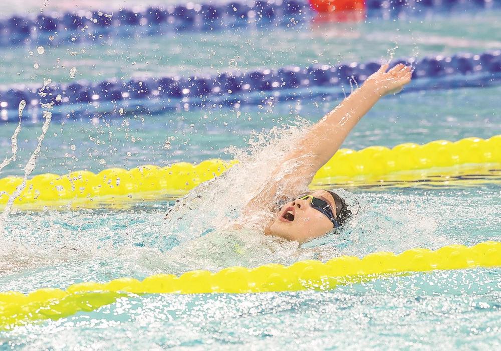 十一月十一日,河北小将于子迪在比赛中。 新华社记者 朱祥 摄