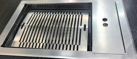 烤肉店的烧烤设备。受访者供图