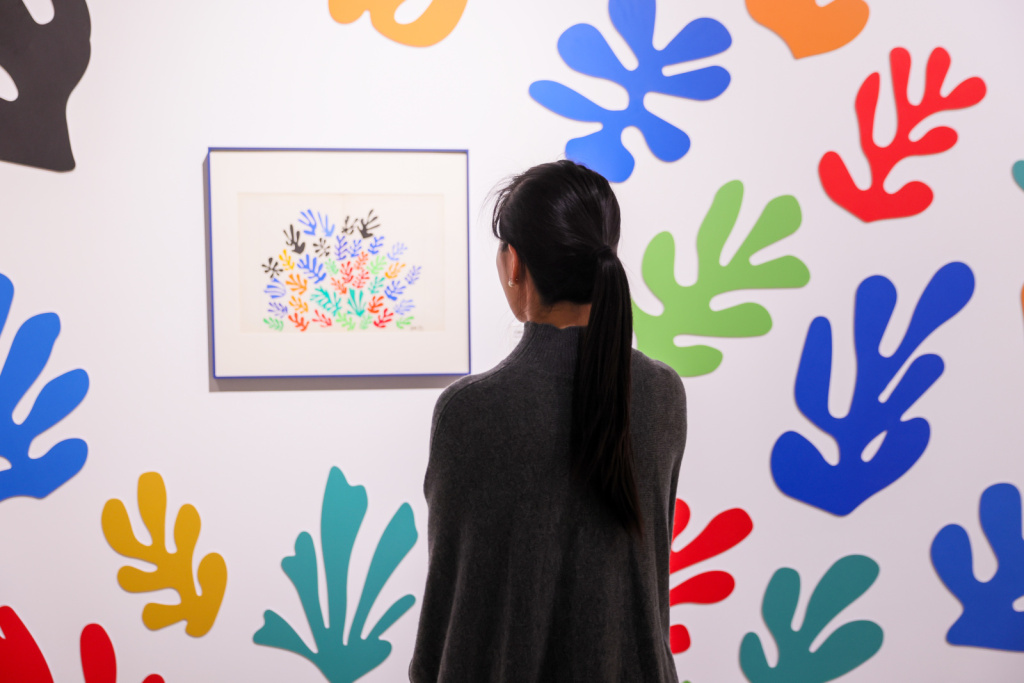 《小麦束》马蒂斯版画作品