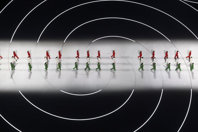 这是2月6日拍摄的开幕式现场。新华社记者 陈益宸 摄