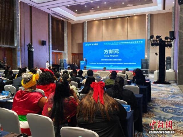 “侨聚湖北 企航全球”国际企业出海圆桌会在武汉举行。 张畅 摄