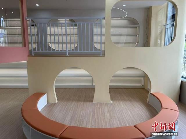 图为金川区第六幼儿园幼儿活动趣味空间。 戴文昌 摄