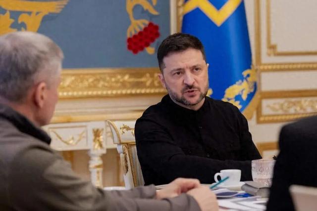 10月31日，泽连斯基在基辅接受采访（法新社）