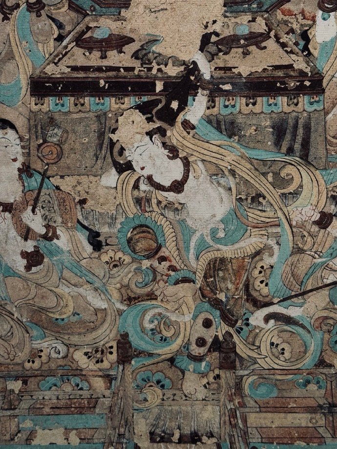 莫高窟112窟的“反弹琵琶”