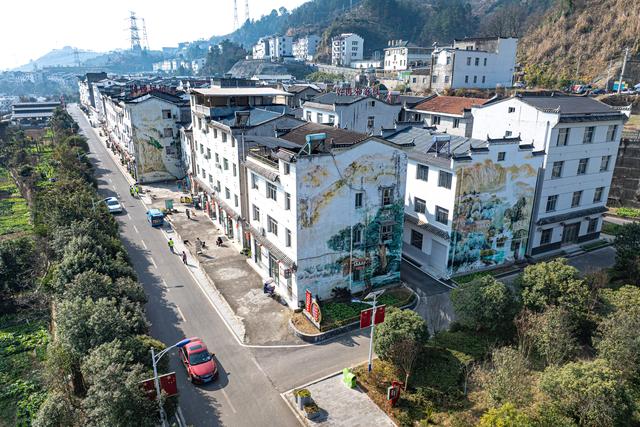 许家冲村一角。新华社记者肖艺九 摄