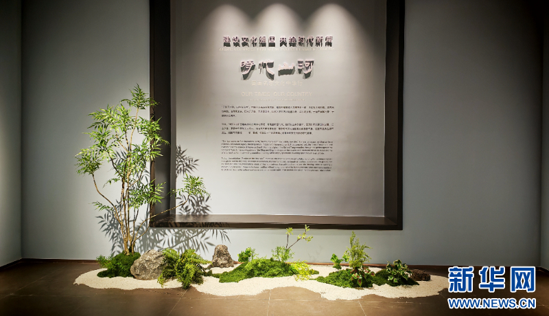 展览现场。新华网 刘丰 摄