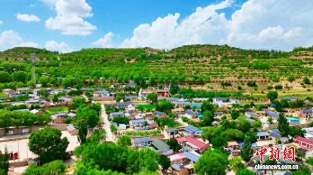 龙王坝村一景。(资料图)黄振华 摄