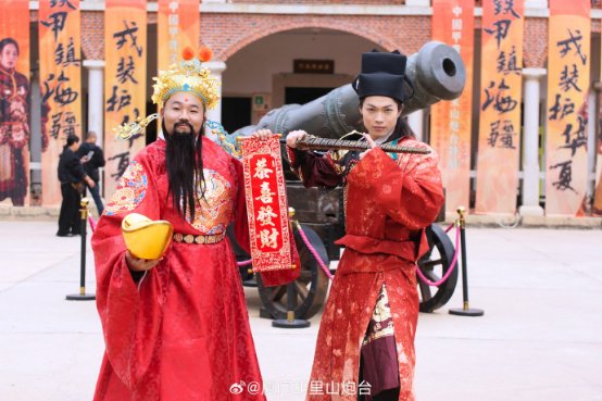 图片来源：厦门胡里山炮台微博