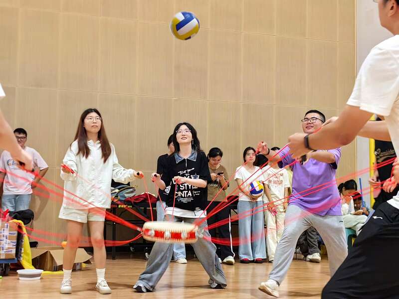 学校组织辅导员开展团建活动。 安徽医科大学供图