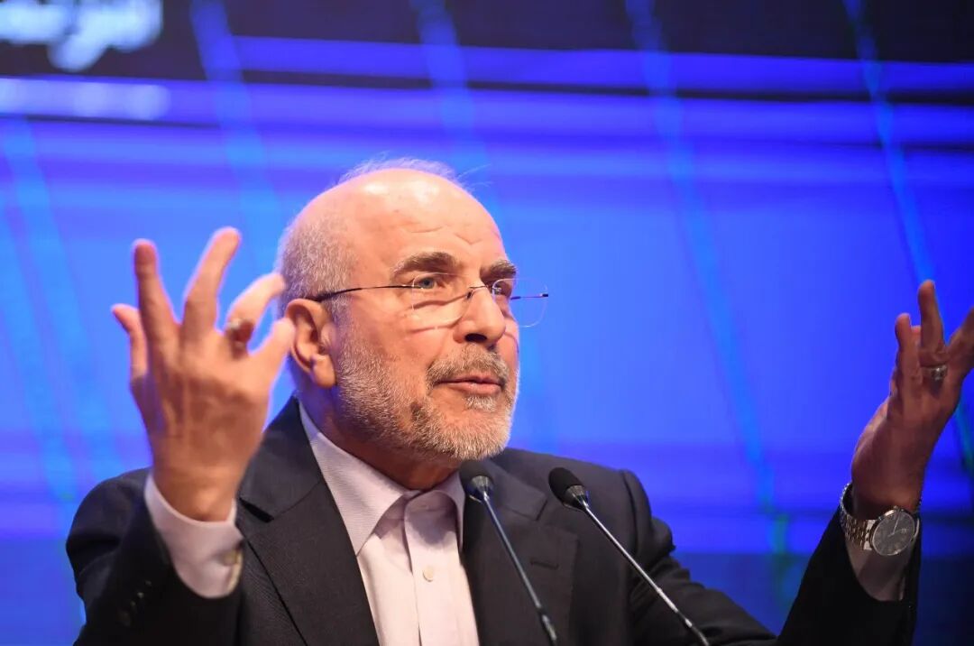 资料图：伊朗议会议长、此次谈判代表卡利巴夫。新华社记者 沙达提 摄