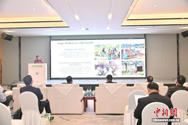 图为与会嘉宾围绕相关主题进行分享交流。广西壮族自治区林业局 供图