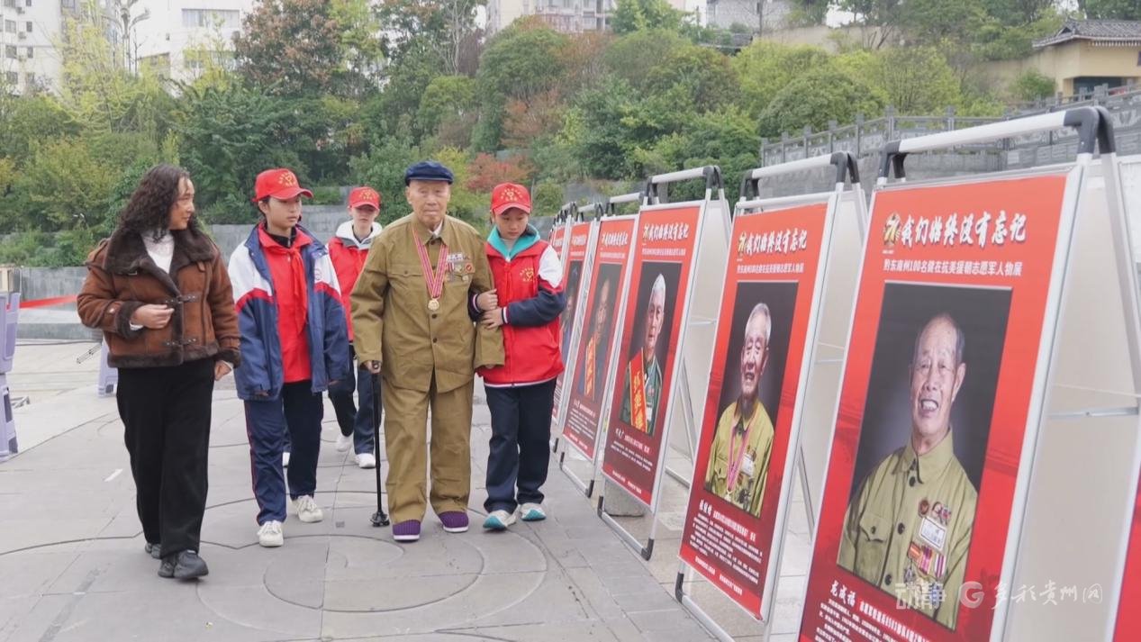 抗美援朝志愿军老战士何仁茂