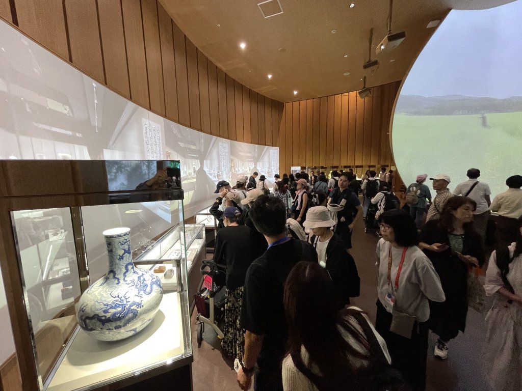 世博会中国馆展出现场