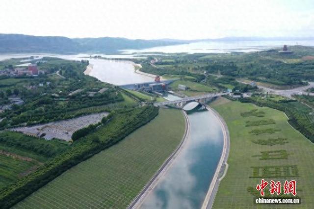 南水北调中线“水龙头”——陶岔渠首枢纽工程。中国南水北调集团供图
