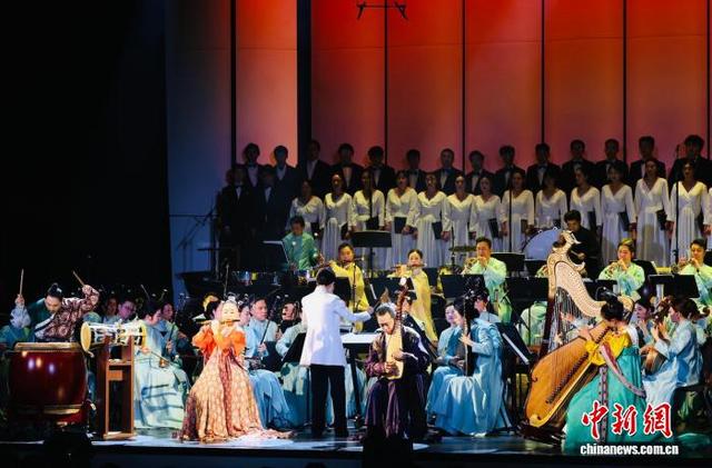 原创音乐会《诗的中国》。 上海民族乐团 供图