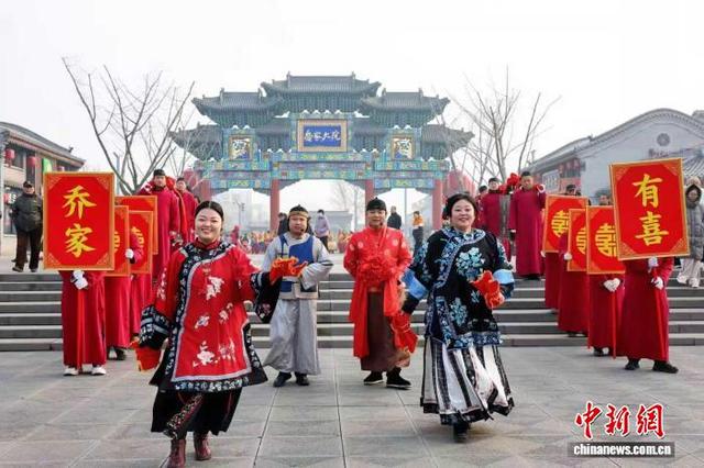 图为晋中祁县乔家大院(资料图)。乔家大院文化园区供图