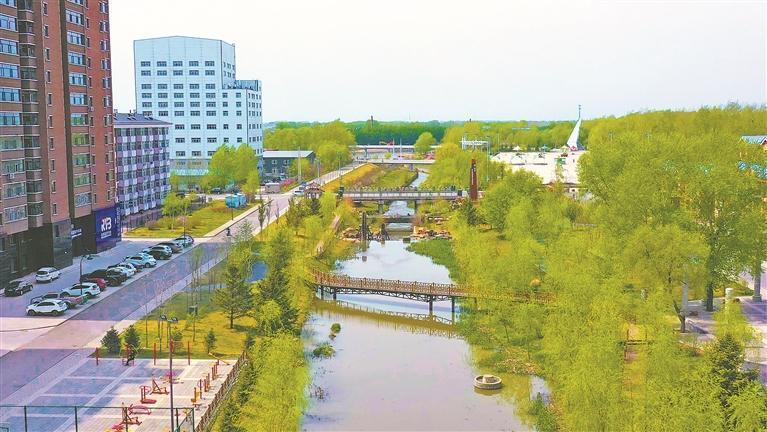 滨河健康主题公园。图片由受访单位提供