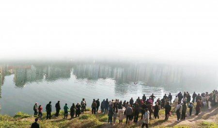 事发现场。目击者供图