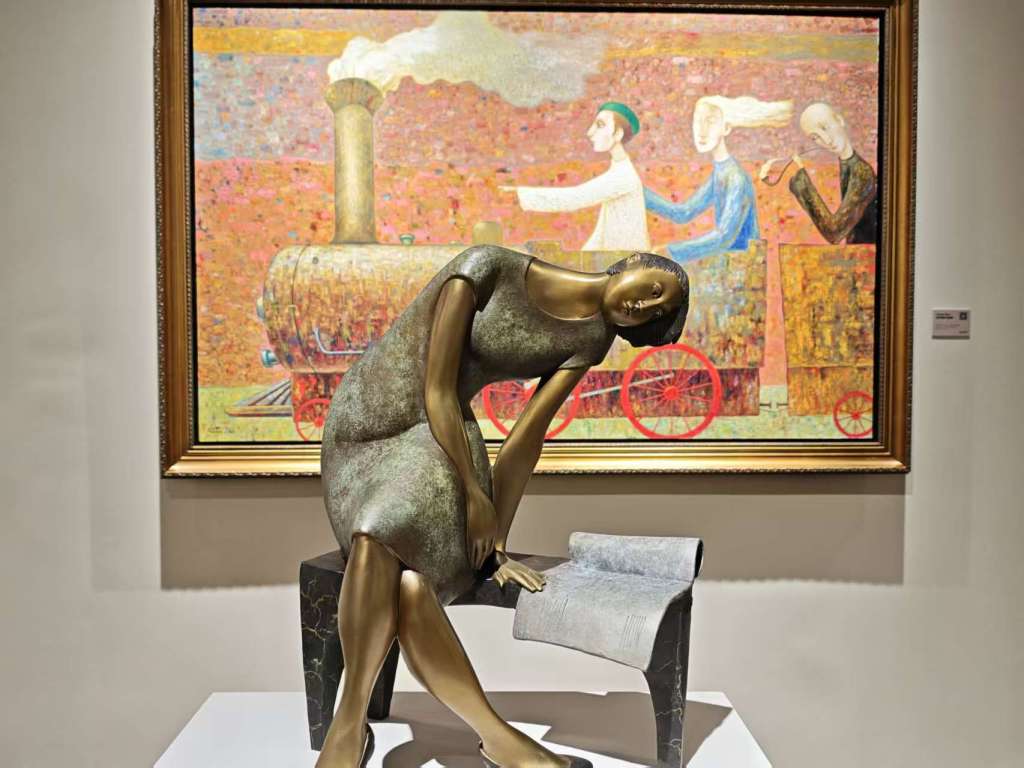蛙人艺术展位
