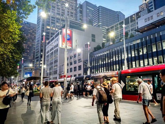 图表2：悉尼Town Hall街景