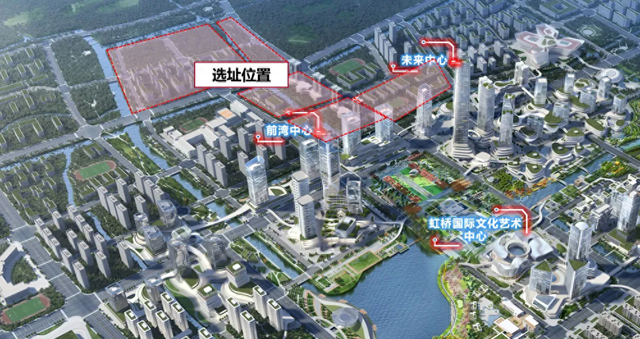 复旦大学虹桥医学创新园区选址。 本文图源“复旦大学”官方微信公众号