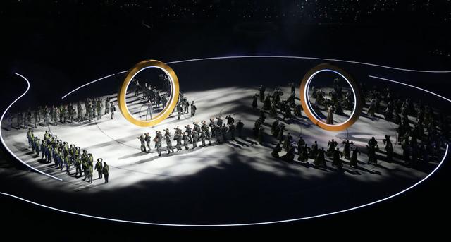 2月6日，演员在开幕式现场表演。新华社记者 薛宇舸 摄