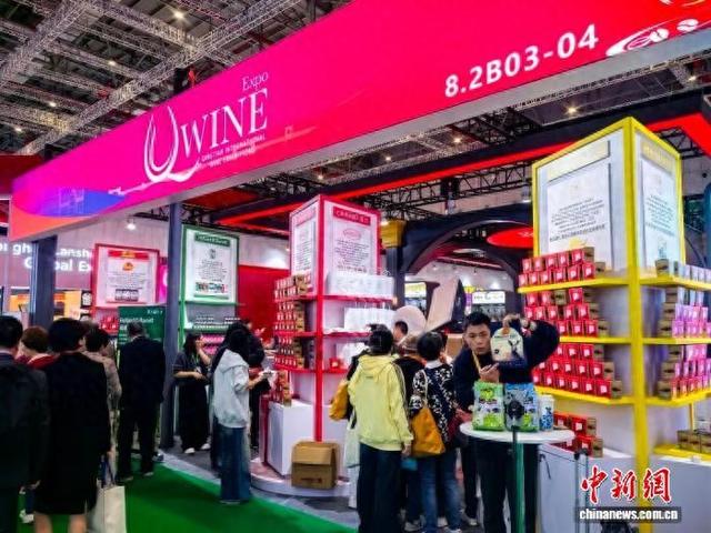 第八届进博会青田馆。 项沁豪 供图