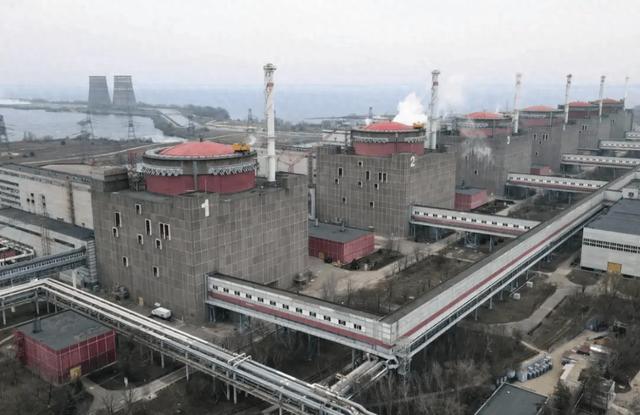 扎波罗热核电站 资料图。图源：央视新闻