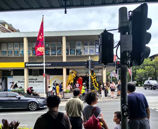 图表1：悉尼Burwood舞狮