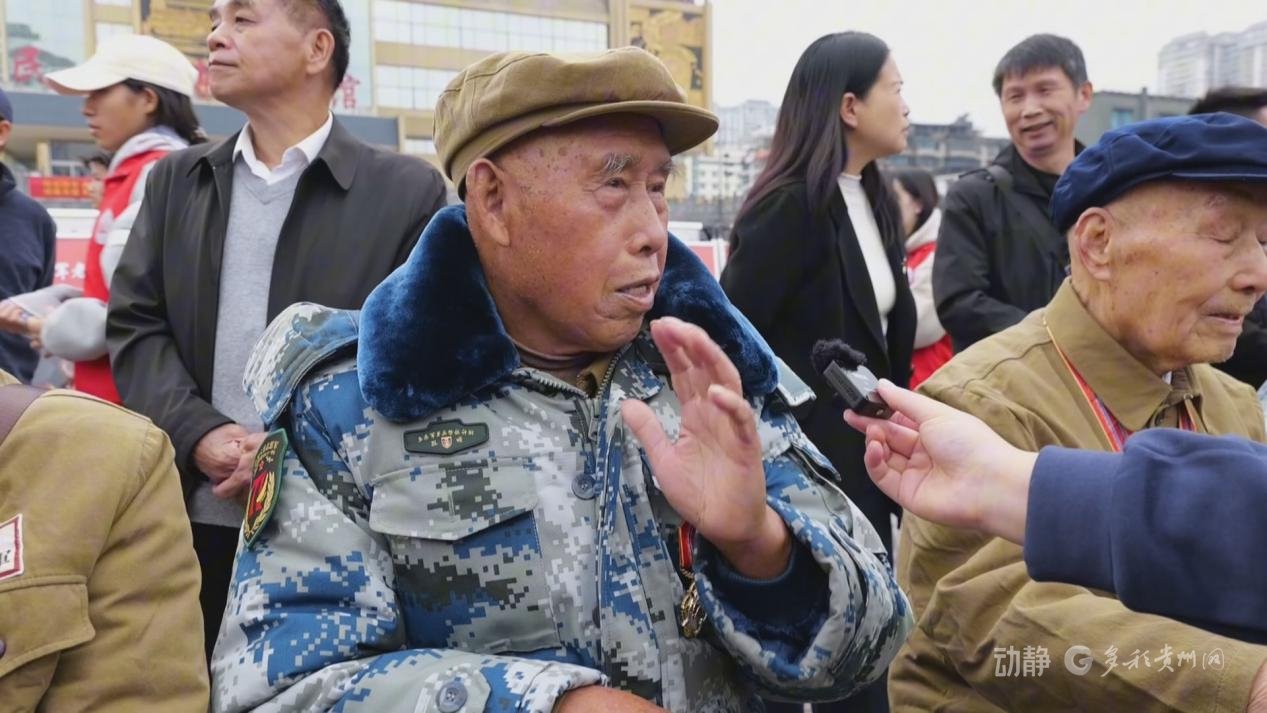 抗美援朝志愿军老战士何仁茂