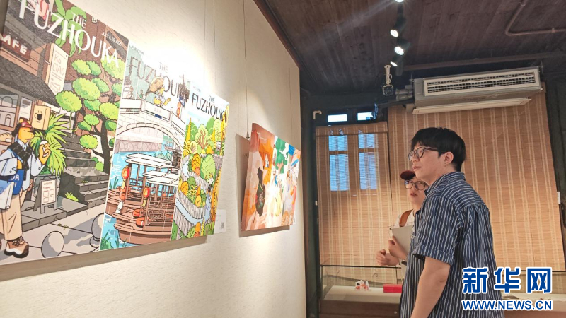   展览现场。新华网 刘丰 摄