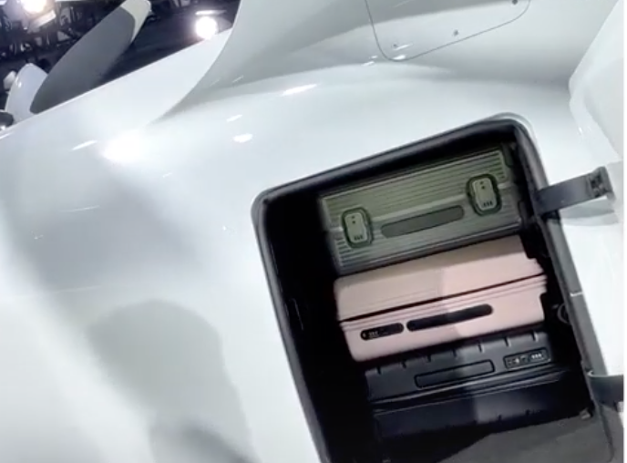 图：E20 eVTOL的行李舱