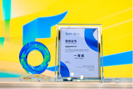  易鑫获得2025“直通乌镇”全球互联网大赛一等奖