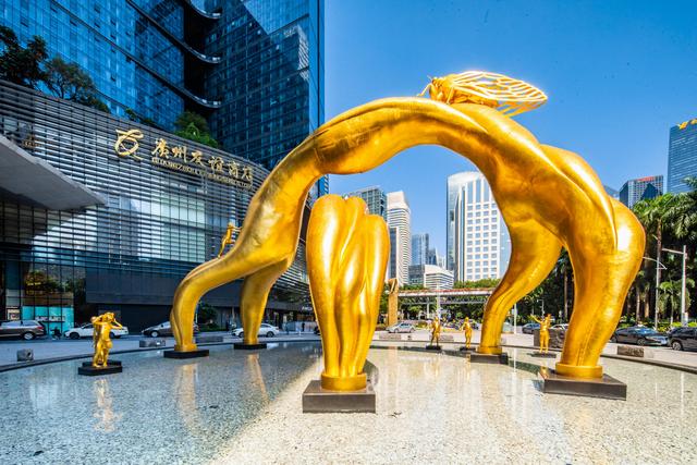 广州IFC国金天地。越秀房产基金 供图