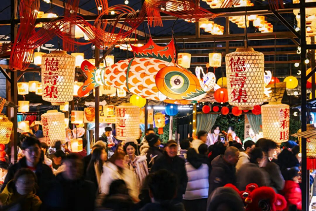 德寿宫夜宴。（来源：杭州文广旅游发布）