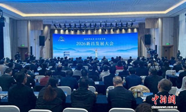 2月6日，2026新昌发展大会现场。项菁 摄