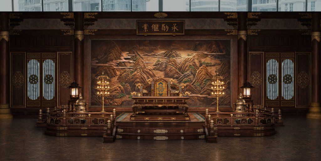  实景还原·功臣堂（场景示意图）