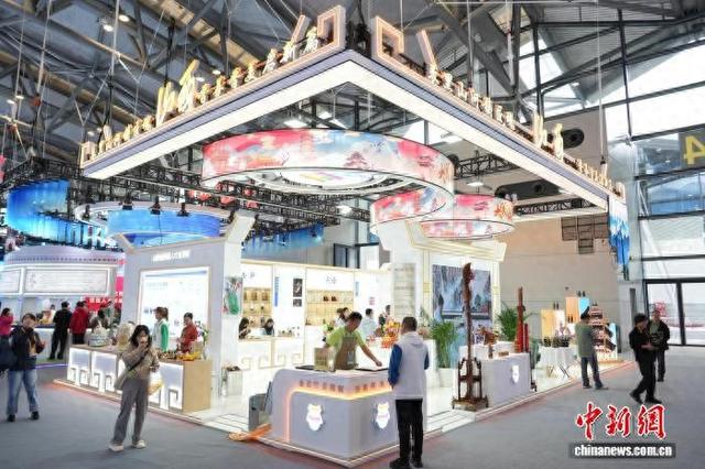图为山西展区。解凯光 摄