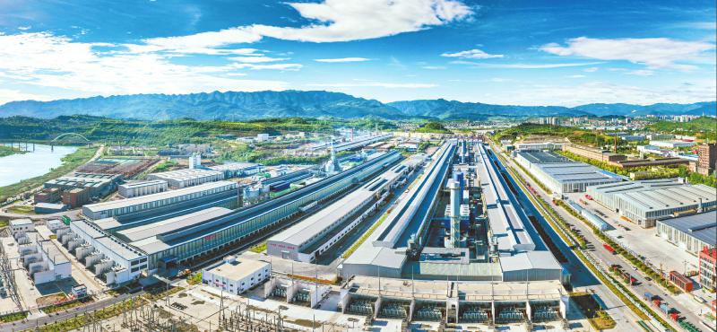 广元经开区铝基新材料产业园。 赵辉 摄