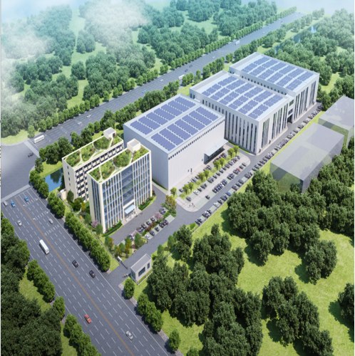 新建厂房效果图