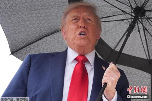 资料图：特朗普。