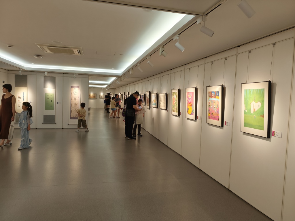 展览现场。