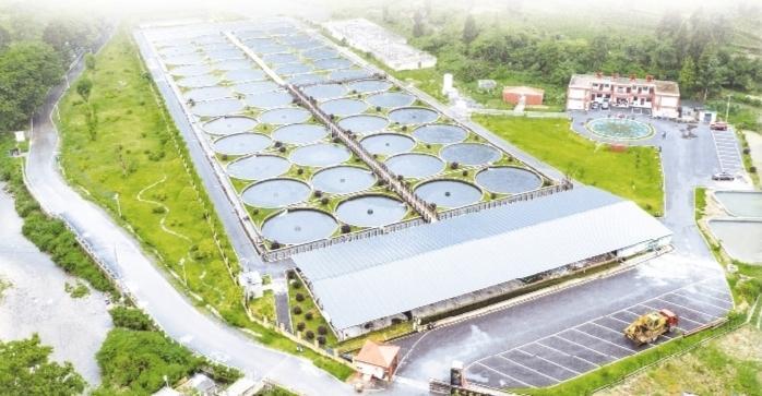 贵州水投生态渔业公司铜仁市江口县德旺鲟鱼养殖基地。杨良强 摄