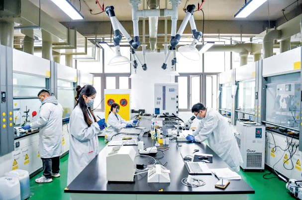 理工清科（北京）科技有限公司的基础研发与测试平台。房山区委宣传部供图