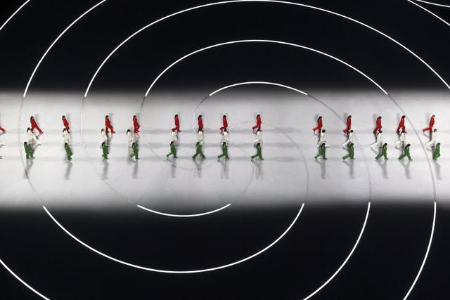 这是2月6日拍摄的开幕式现场。新华社记者 陈益宸 摄