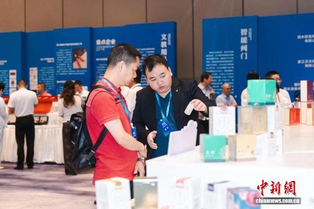 侨商与莲都企业家交流。 主办方 供图