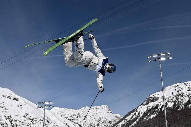 △谷爱凌第三滑，获得94.75分。